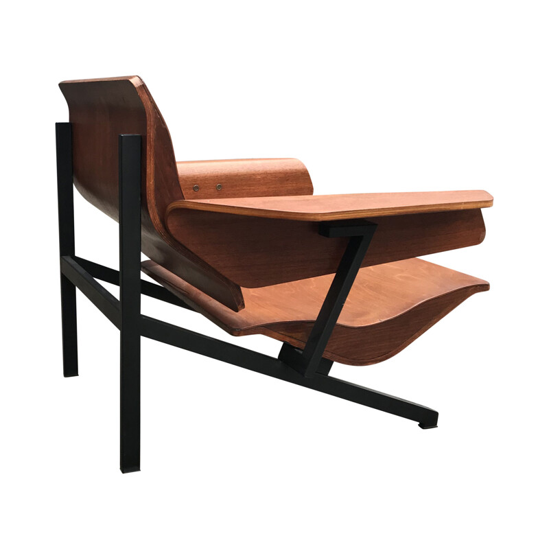 Vintage FM52 armchair by Cornelis Zitman for UMS Pastoe, 1964s