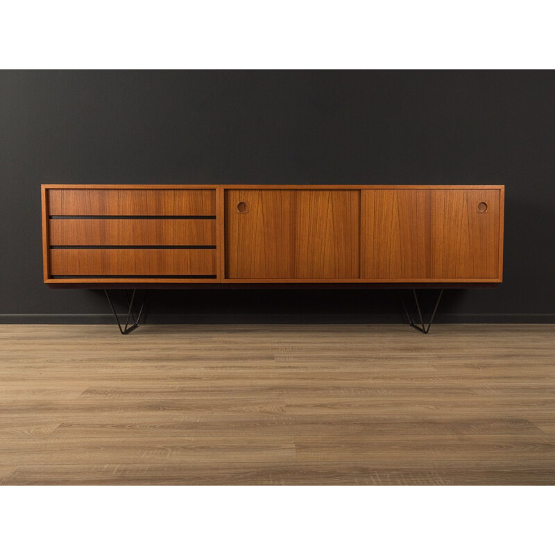 Vintage teak veneer sideboard by Oldenburger Möbelwerkstätten, Germany 1950s