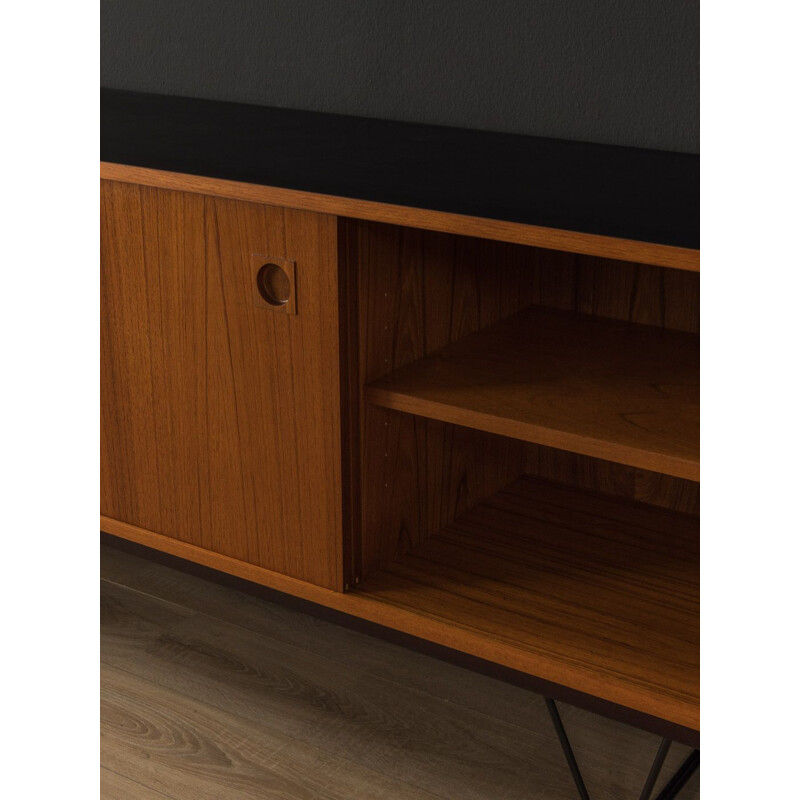 Vintage teak veneer sideboard by Oldenburger Möbelwerkstätten, Germany 1950s