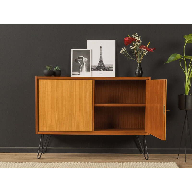 Mid century walnut & ash veneer sideboard, Germany 1950s