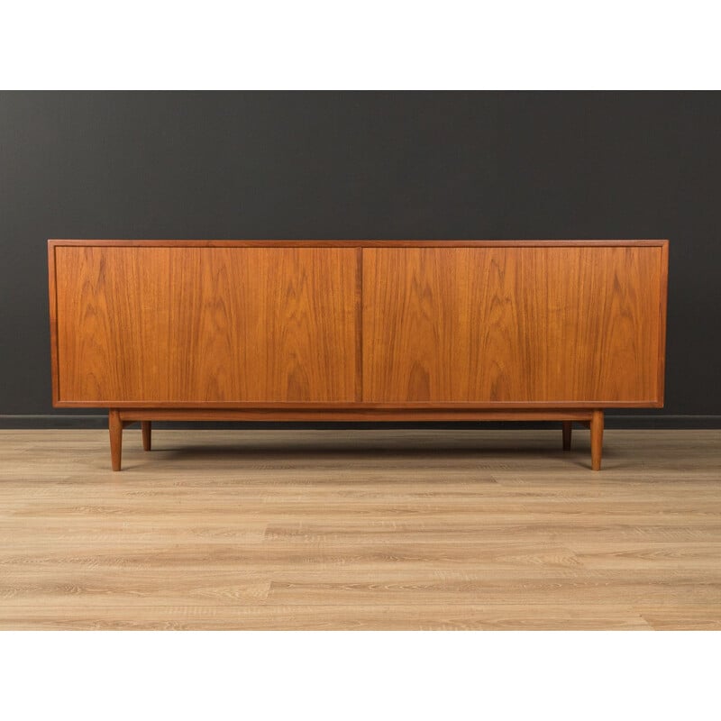 Vintage teak veneer sideboard by Arne Vodder for Sibast, Denmark 1960s