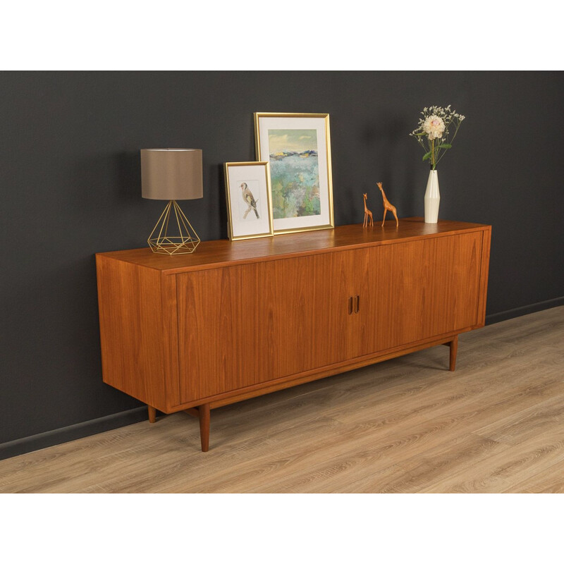 Vintage teak veneer sideboard by Arne Vodder for Sibast, Denmark 1960s