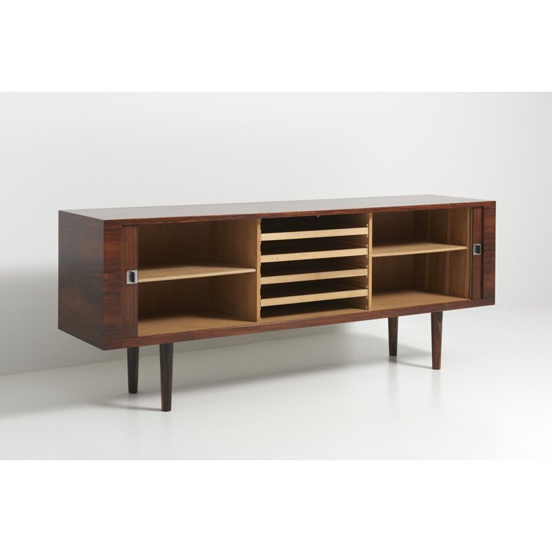 Vintage President sideboard model RY25 by H. J. Wegener for RY Møbler, Denmark 1960s