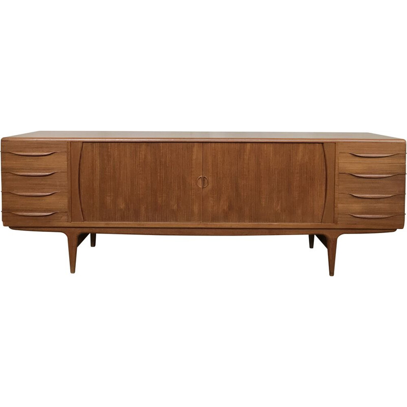 Vintage scandinavian teak sideboard by Johannes Andersen for Uldum Møbelfabrik, Denmark 1960s