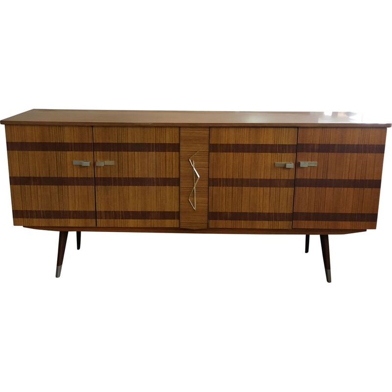 Vintage sideboard with tapered legs