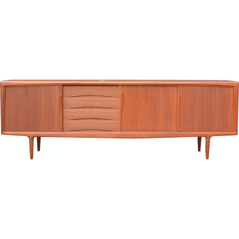 Vintage teak sideboard by Gunni Omann for Axel Christiansen Odder, Denmark