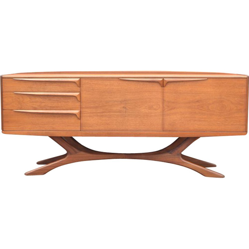 Vintage teak scottish sideboard by Val Rossi for Beithcraft