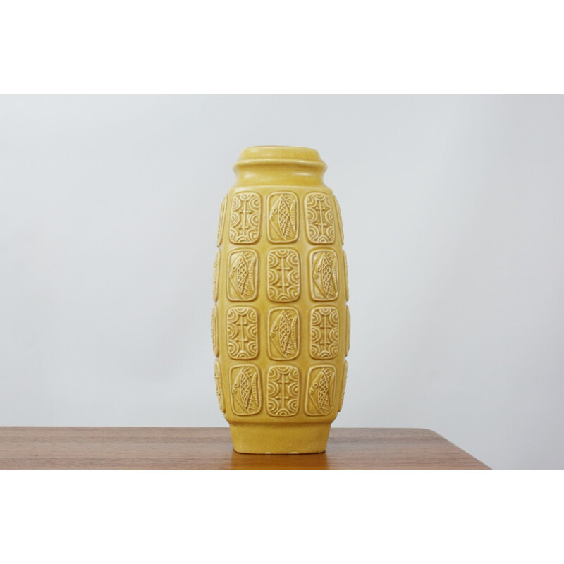 Mid century ceramic vase by Bay Keramik, West Germany 1960s