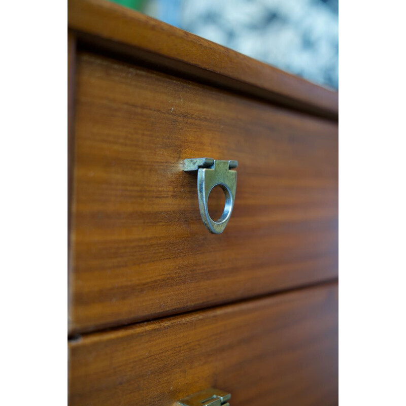 Credenza vintage in teak di Herbert Gibbs per A Younger Lattice Pattern, 1960-1970