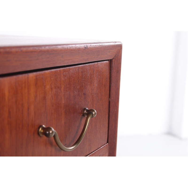 Vintage teak chest of drawers, Denmark 1950