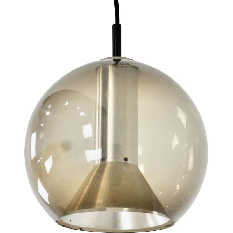 Vintage globe suspension by Frank Ligtelijn for Raak, 1960s