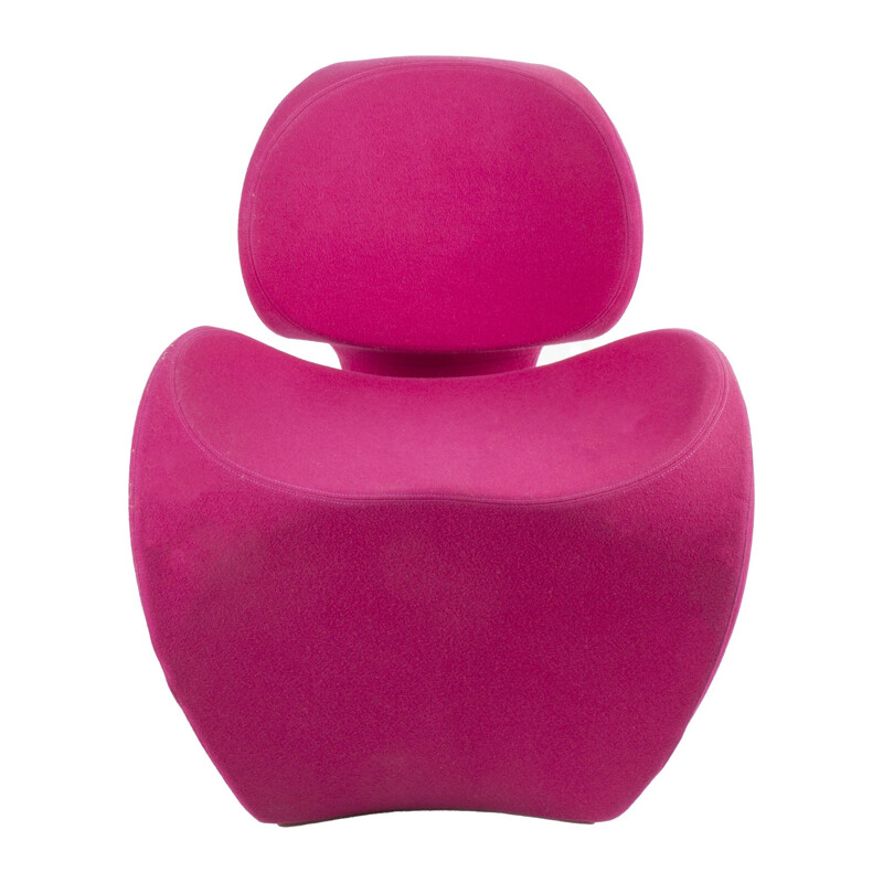 Vintage pink armchair by Ron Arad for Moroso