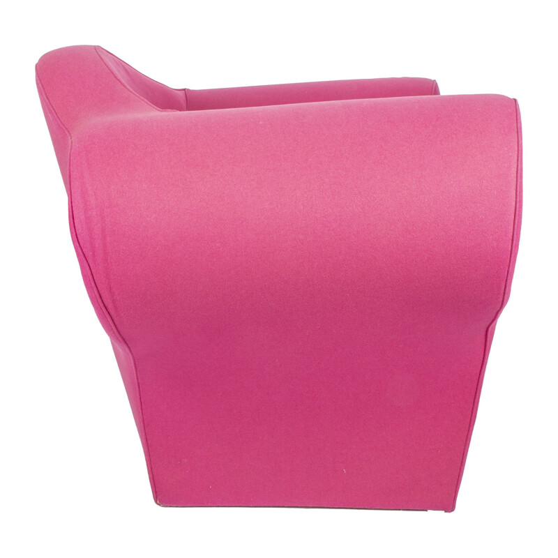 Vintage pink armchair by Ron Arad for Moroso