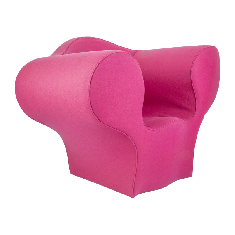 Vintage pink armchair by Ron Arad for Moroso