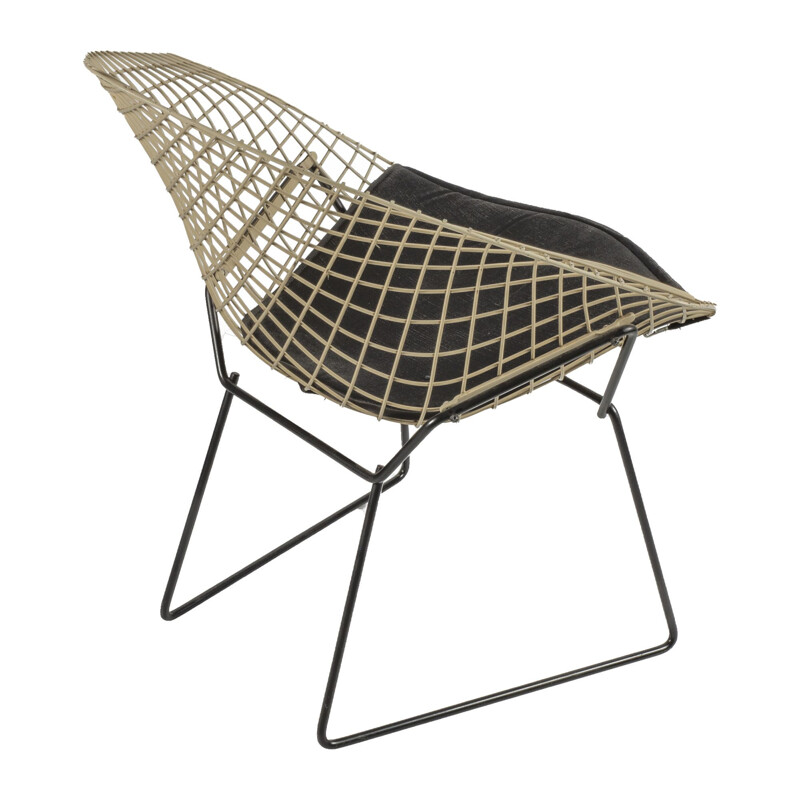 Fauteuil vintage diamant 421 de Harry Bertoia pour Knoll International