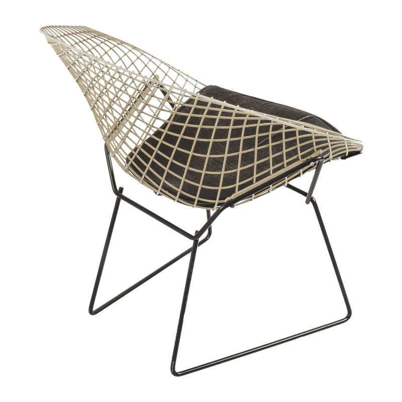 Mid century 421 diamond armchair by Harry Bertoia for Knoll International