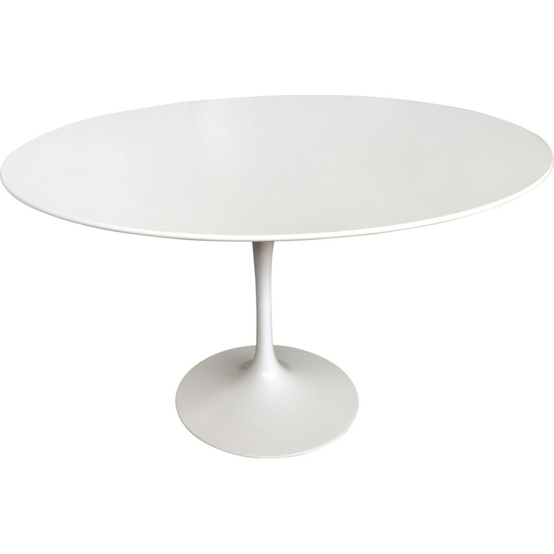 Tavolo vintage tulipano 120 cm in melamina di Eero Saarinen per Knoll international