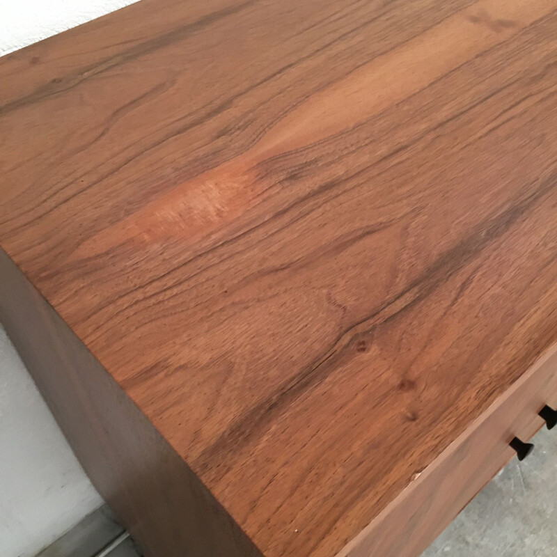 Credenza vintage in teak di Osvaldo Borsani, 1970