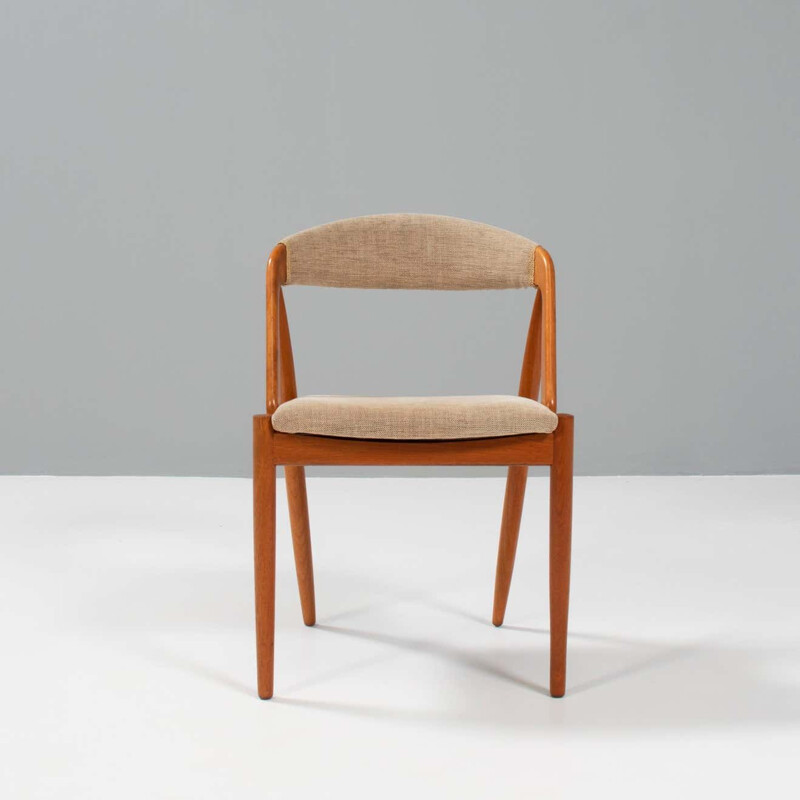 Set of 6 model 31 vintage dining chairs by Kai Kristiansen for Schou Andersen, 1960s