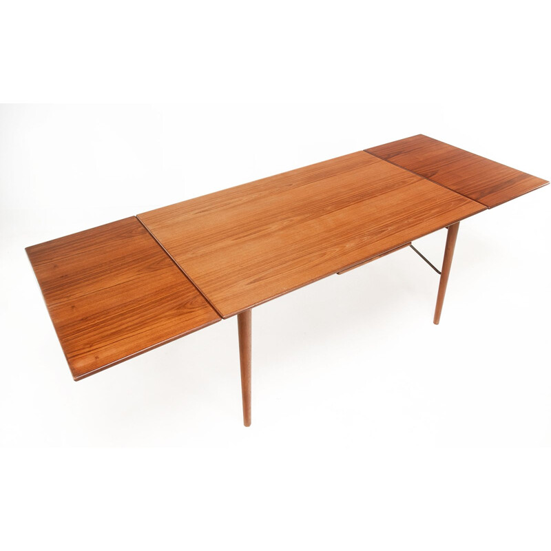 Vintage messing tafel van Peter Hvidt en Orla Molgaard Nielsen voor Soborg Mobelfabrik, Denemarken 1960