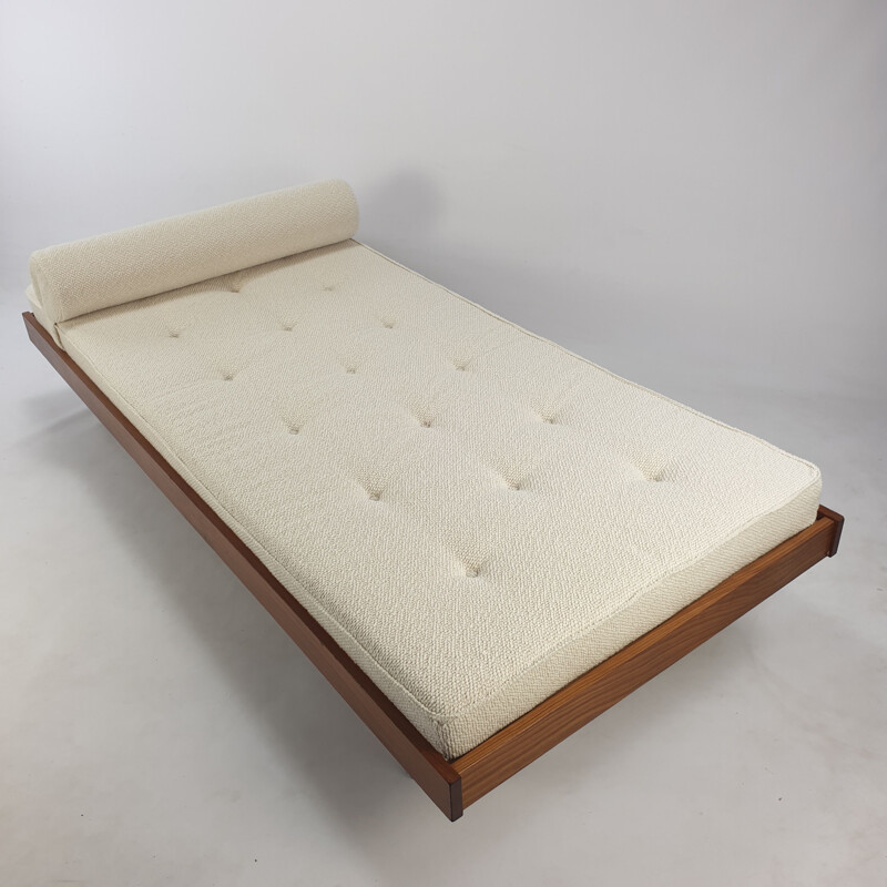 Mid century teak daybed, Netherlands 1960s