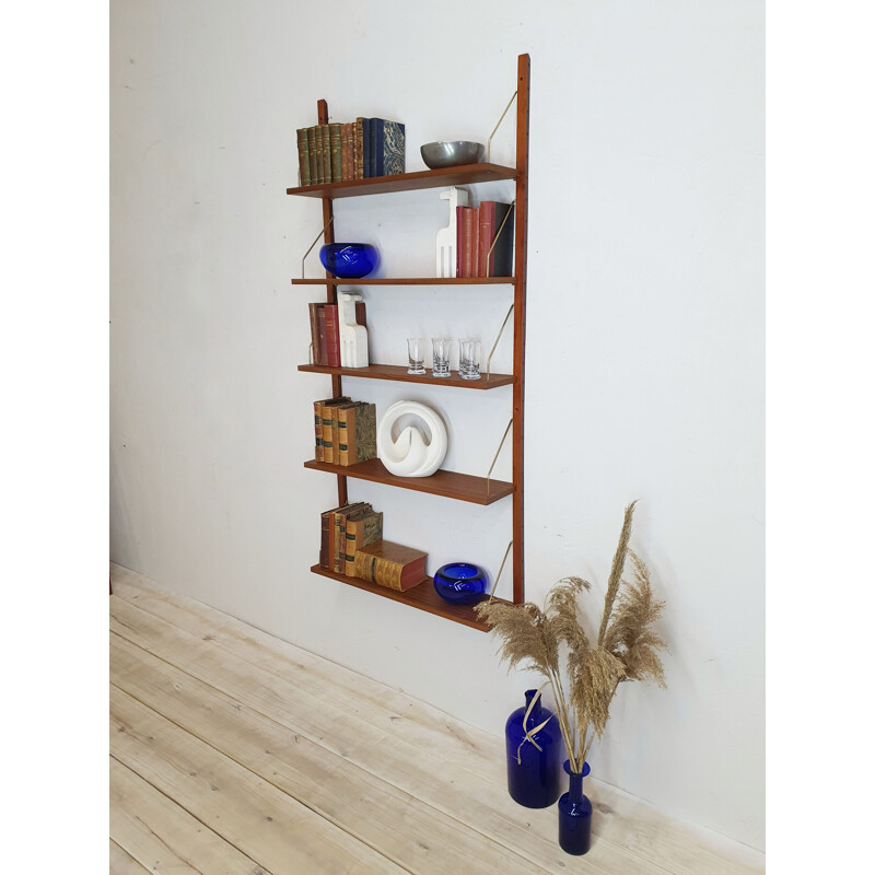 Vintage teak shelves, Denmark 1960s