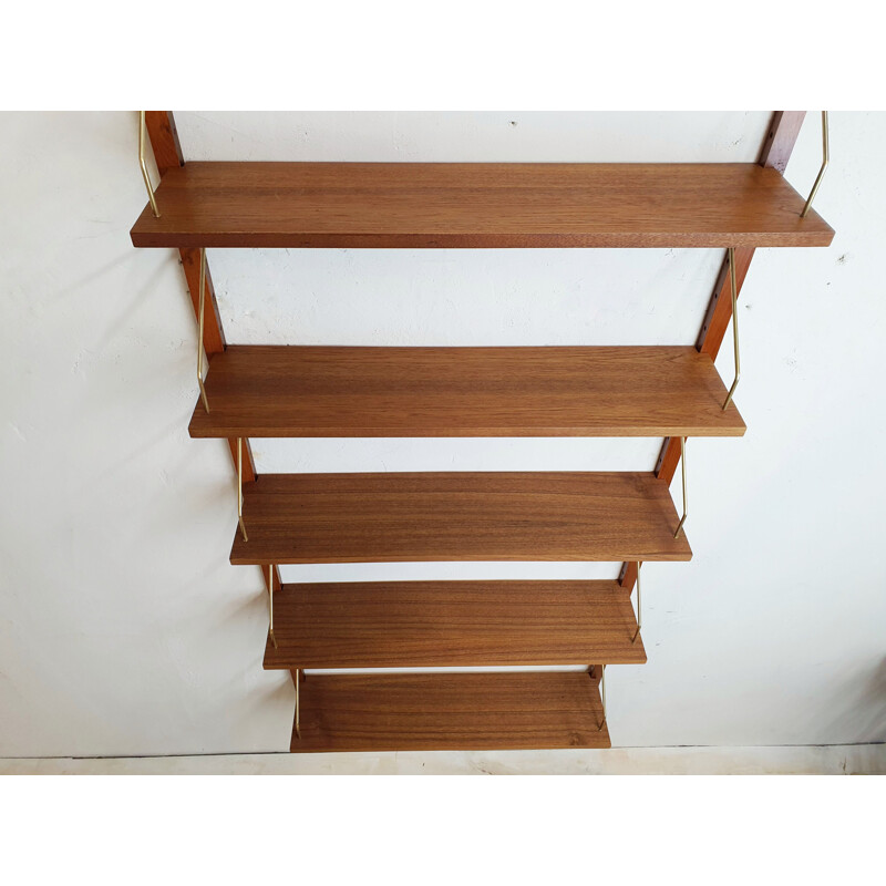 Vintage teak shelves, Denmark 1960s