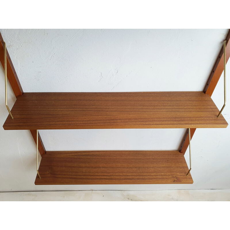 Vintage teak shelves, Denmark 1960s