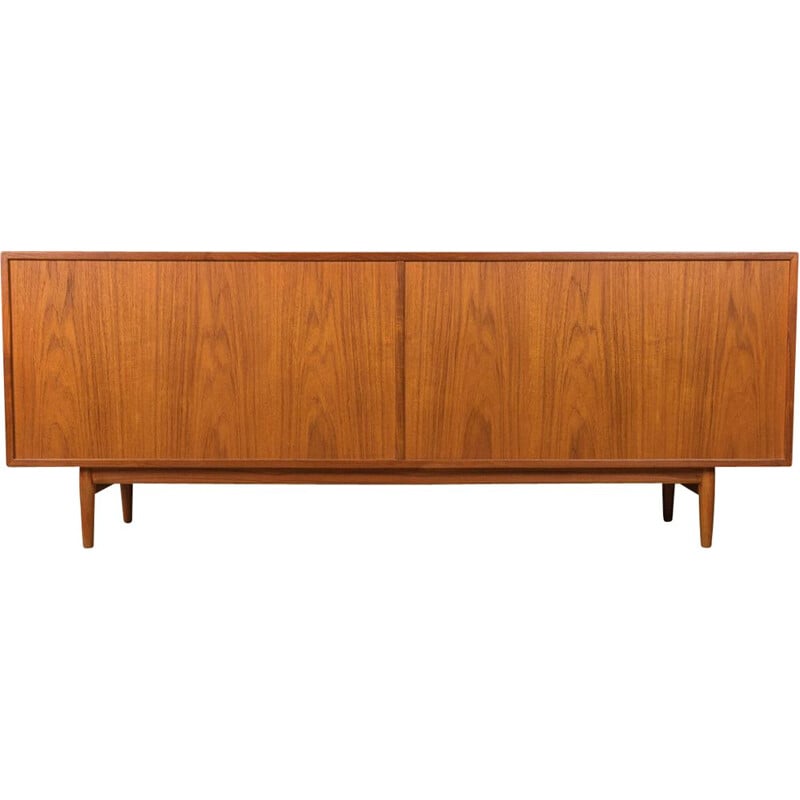 Vintage teak veneer sideboard by Arne Vodder for Sibast, Denmark 1960s