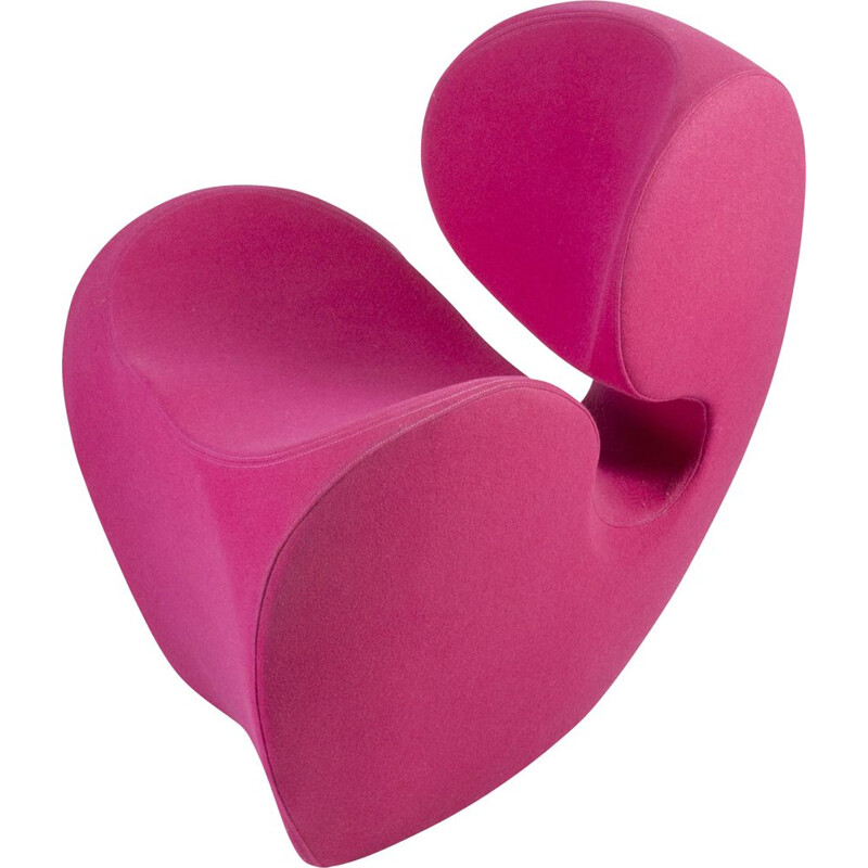 Vintage pink armchair by Ron Arad for Moroso