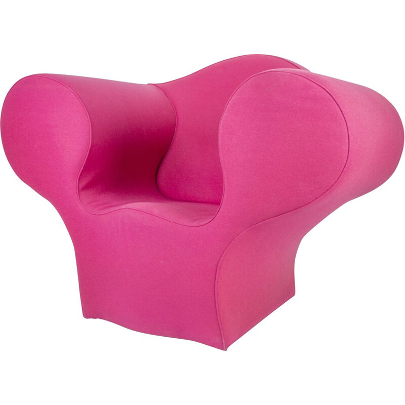 Cadeira de braços rosa vintage de Ron Arad para Moroso