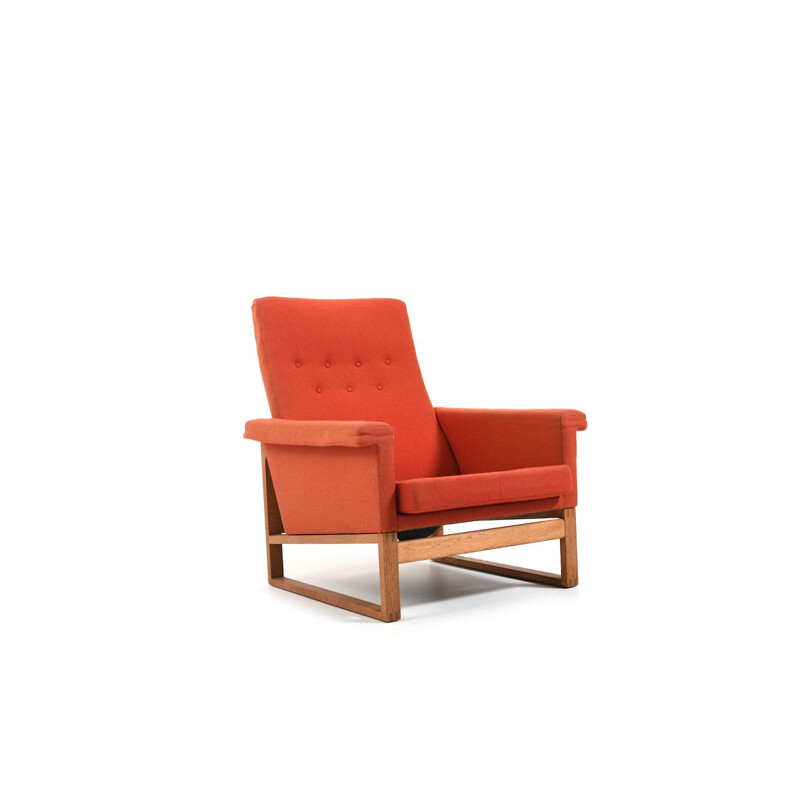 Vintage early danish lounge chair by Børge Mogensen for Fredericia Stolefabrik, 1950s