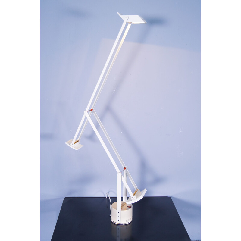 Lampe de bureau blanche vintage Tizio de Richard Sapper pour Artemide, 1972