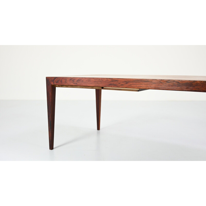 Scandinavian vintage coffee table by Severin Hansen Jr for Haslev, Denmark 1960s