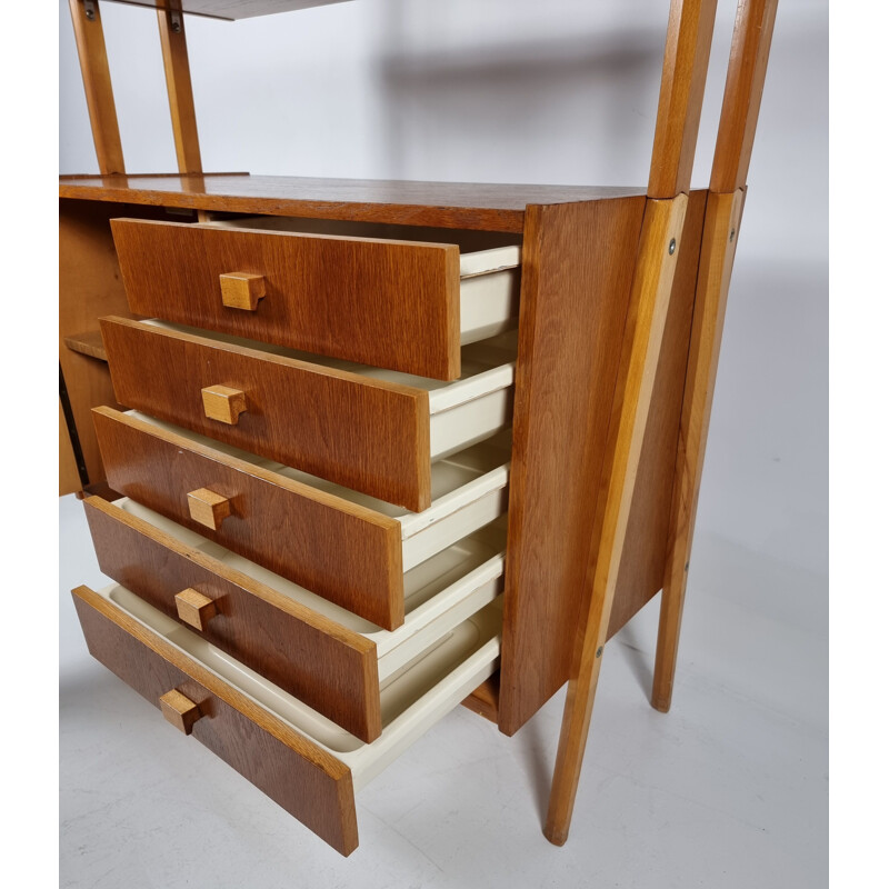 Vintage shelf by František Jirák for Tatra, 1960s