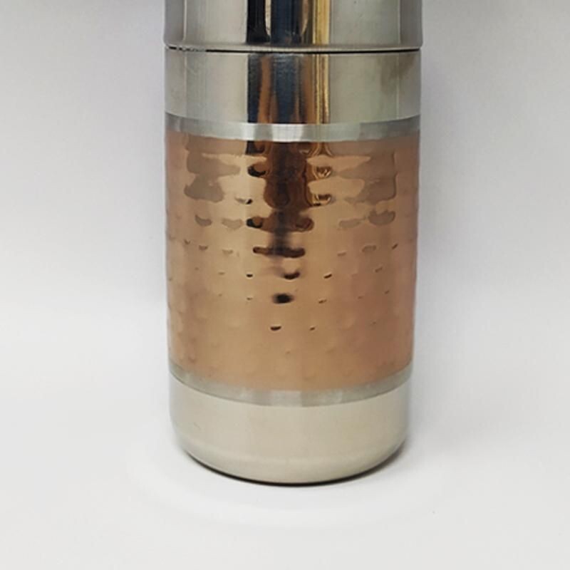 Mid-century stainless steel cocktail shaker, Italy 1960s 