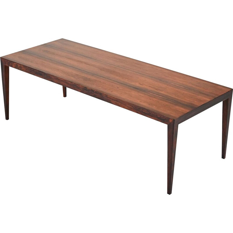 Scandinavian vintage coffee table by Severin Hansen Jr for Haslev, Denmark 1960s