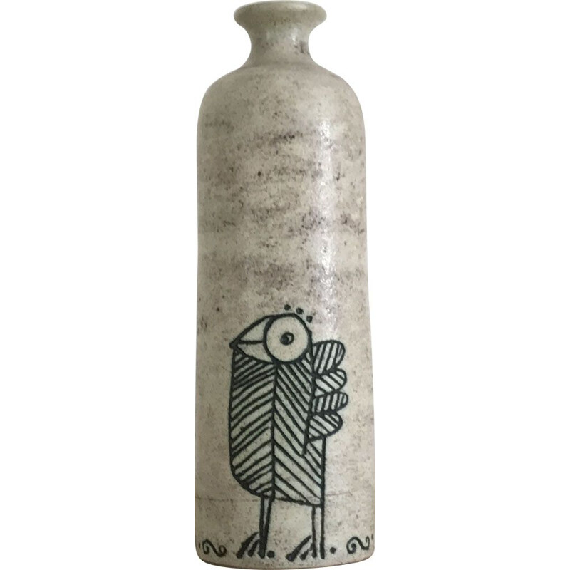 Vintage ceramic vase by Jacques Blin, 1950s