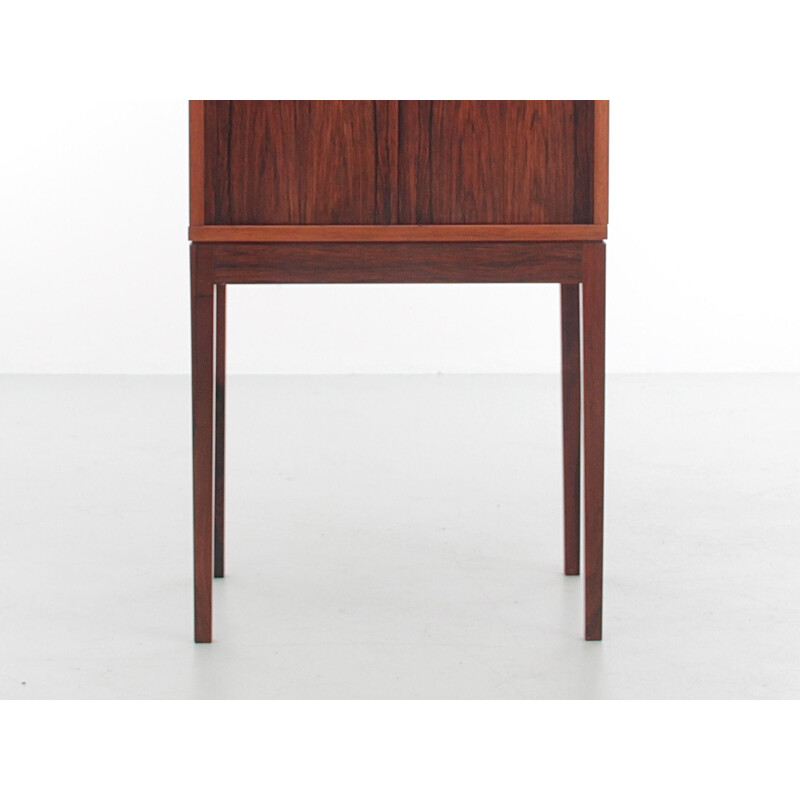 Scandinavian vintage cabinet rosewood by Ole Wanscher