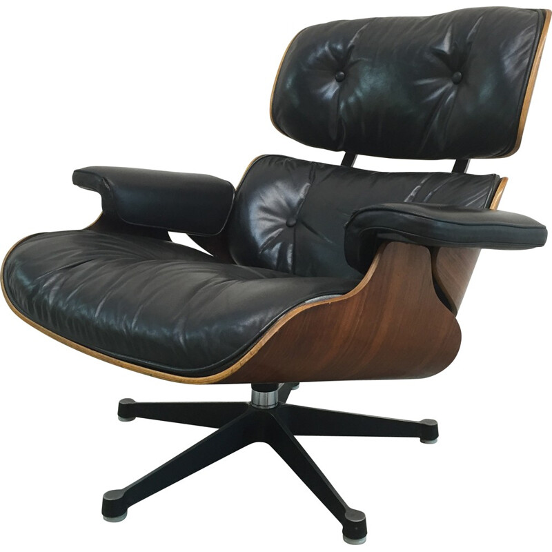 Fauteuil Lounge produced by Mobilier International by Charles et Ray EAMES - 1970s