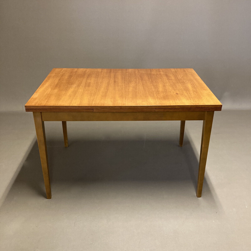 Scandinavian vintage teak dining set, 1950s