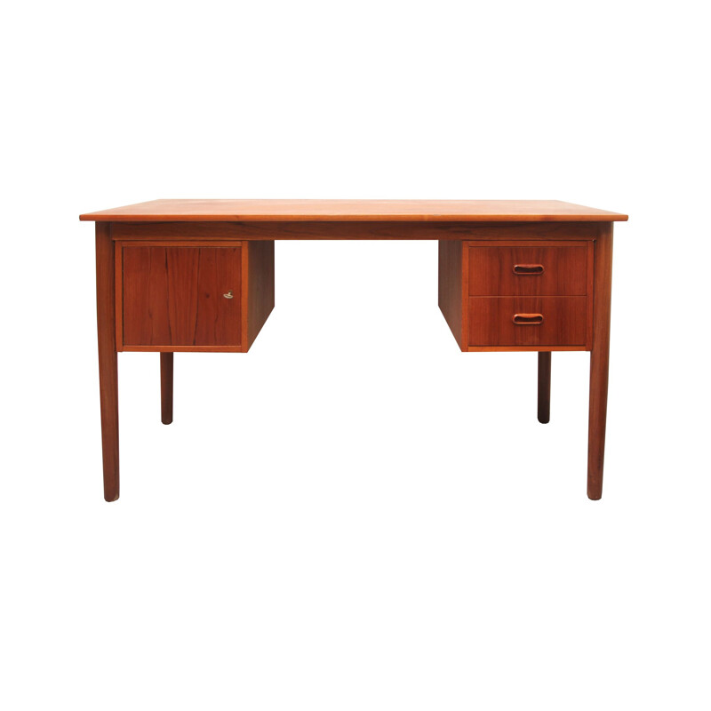 Vintage teak desk by Per Buhl Jörgensen, Denmark 1960s