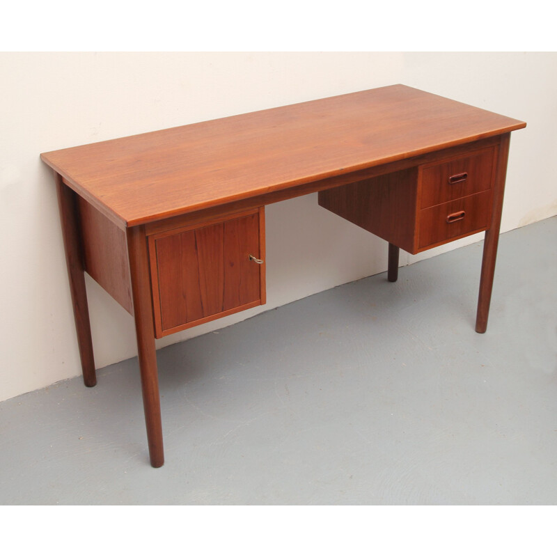 Vintage teak desk by Per Buhl Jörgensen, Denmark 1960s