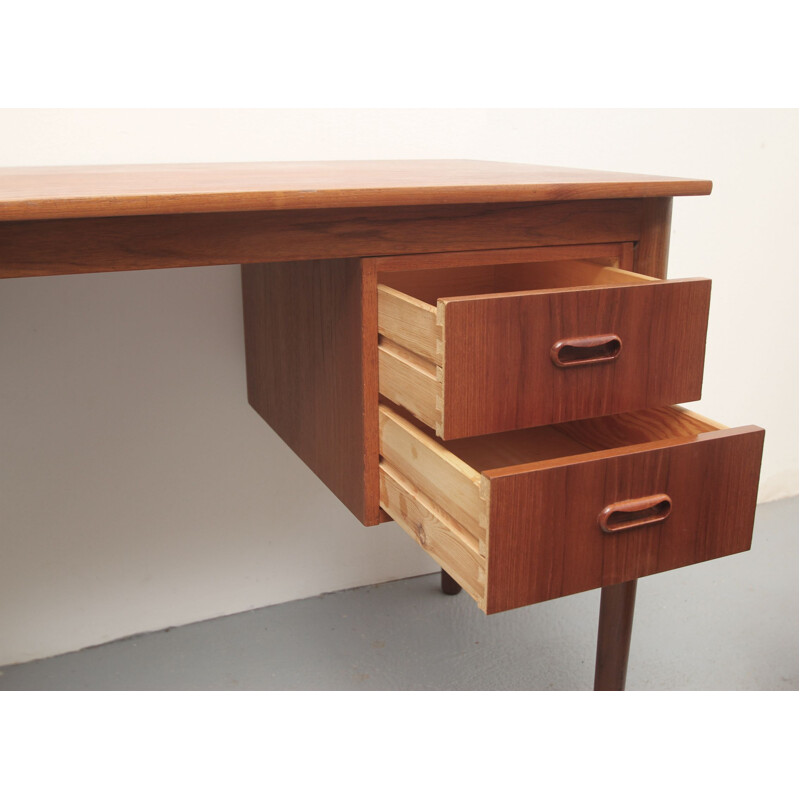 Vintage teak desk by Per Buhl Jörgensen, Denmark 1960s