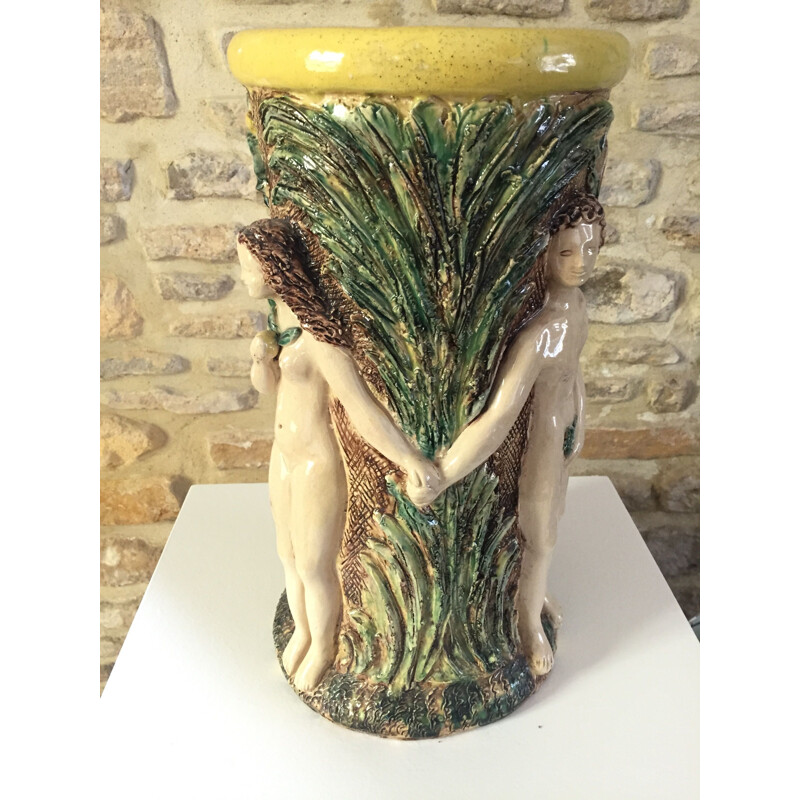 Vintage vase by Denise Picard, 1940s