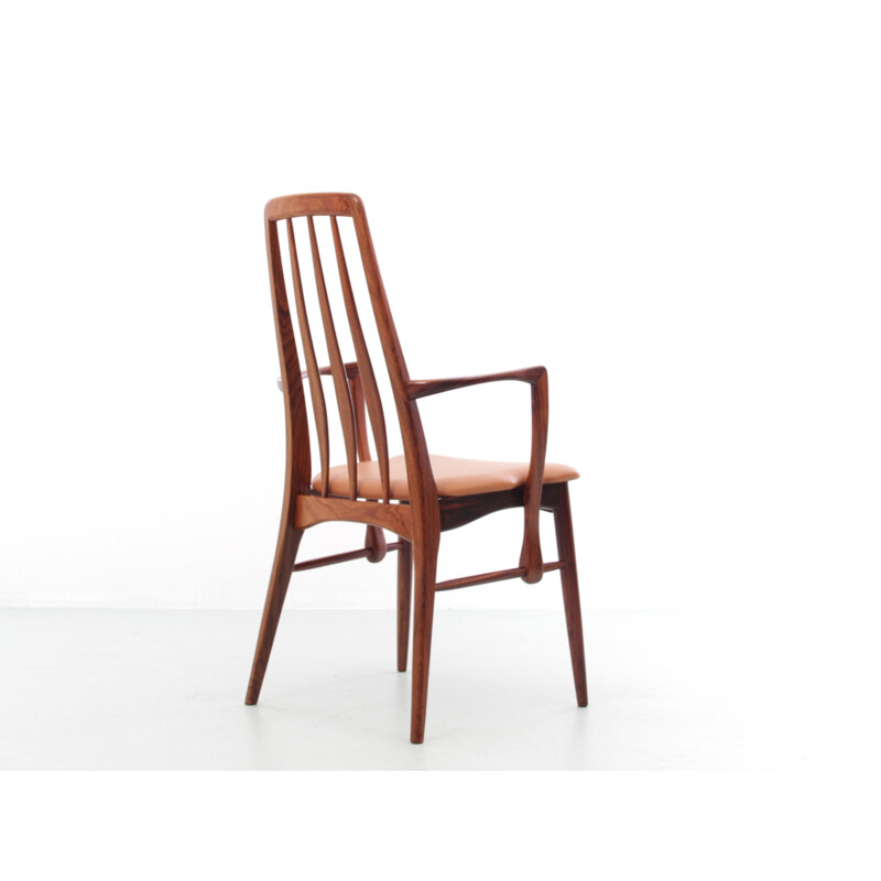 Pair of vintage rosewood armchairs model "Eva" by Niels Koefoed, 1964