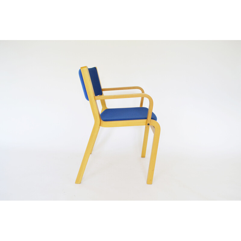 Set of 3 mid century dining chairs by Rud Thygesen Johnny Sørensen  for Magnus Olesen, Denmark 1960s