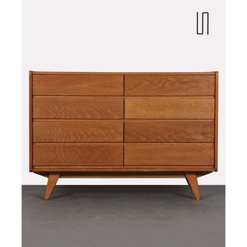 Vintage chest of drawers model U-453 by Jiri Jiroutek for Interier Praha, Czechoslovakia 1960s