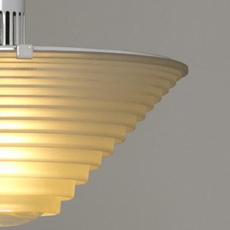 Egina vintage pendant lamp by Artemide for Angelo Mangiarotti, Italy 1970s