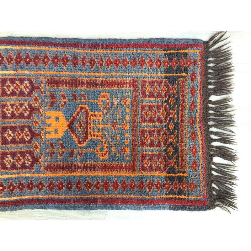 Vintage Oriental pure wool carpet